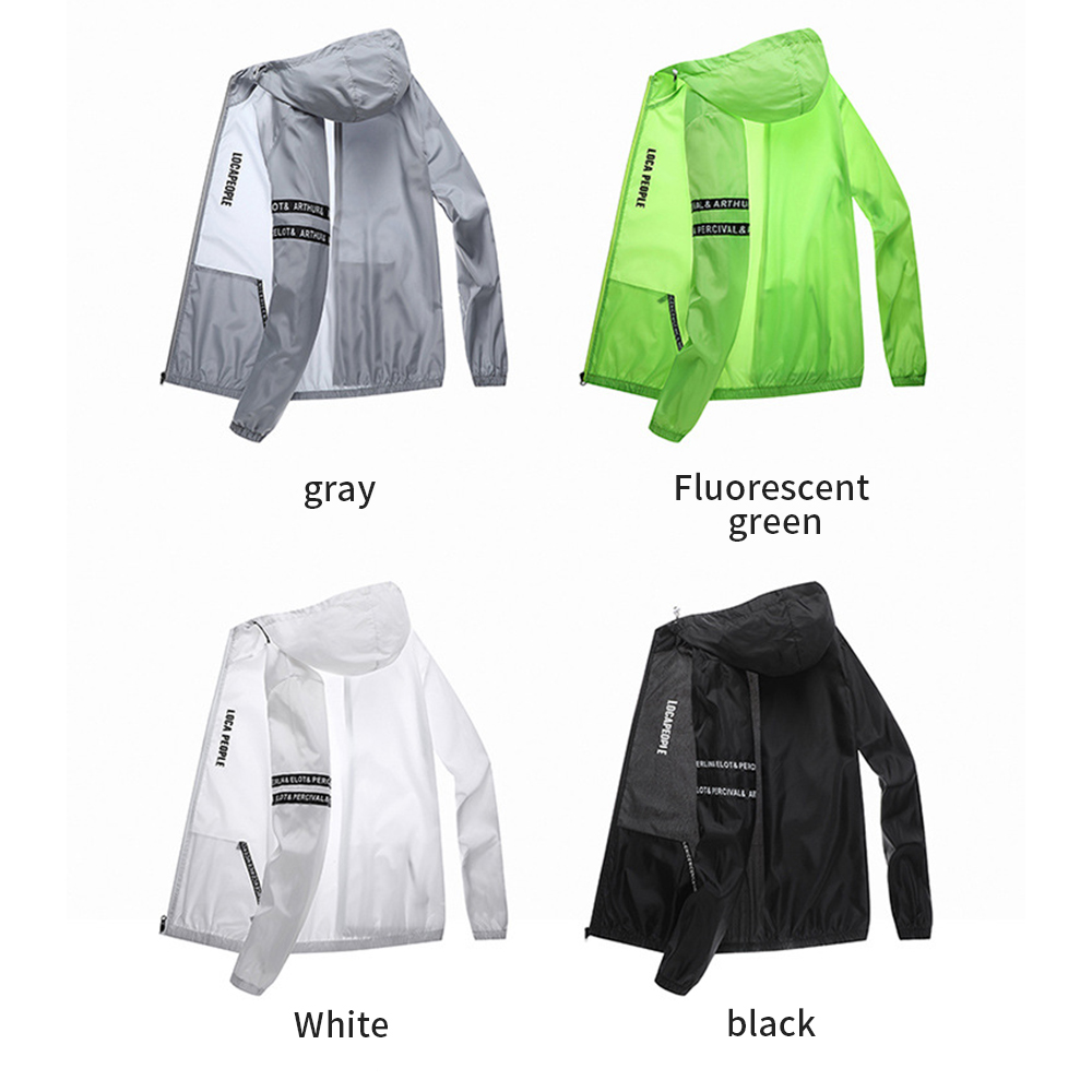 Running Gear Jacket - Sonnenschutz Männlich Sommer Radfahren Jacke Sport
