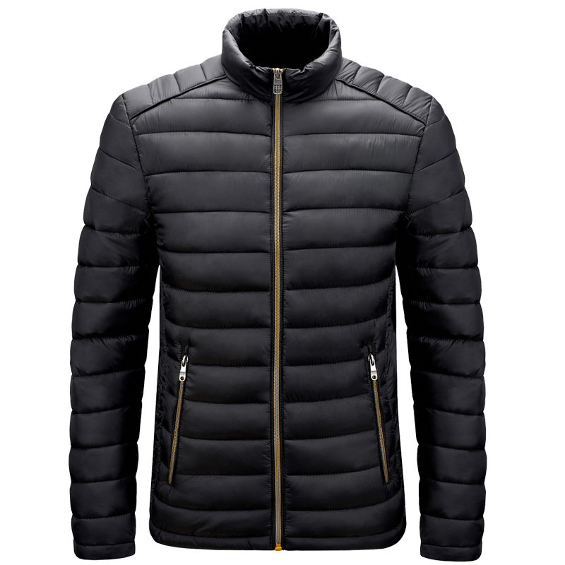 Running Gear Jacket - Herren Leichte Outdoor-Pufferjacke mit Kapuze, Isolierte