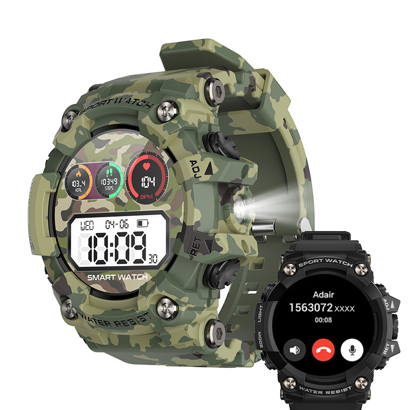Gps Running Watch - Herren Outdoor Sports Smartwatch Bluetooth Anruf