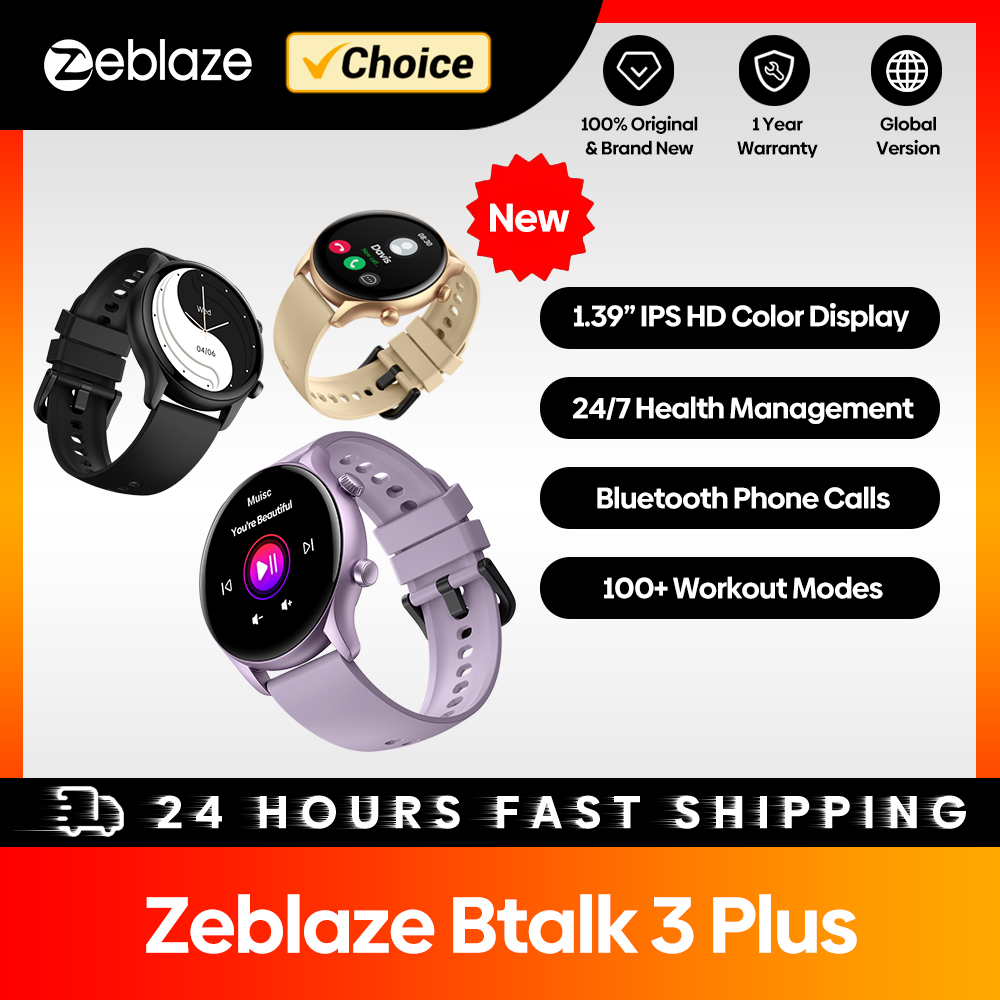 Gps Running Watch - Neue zeblaze btalk 3 plus Sprach