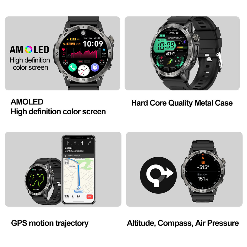 NORTH EDGE GPS-Sport-Smartwatc – Gps Running Watch Bewertung und Preis