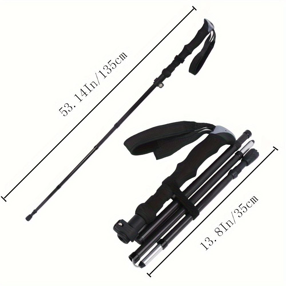 2er-Pack leichte, zusammenklap – Trekking Pole Carbon Bewertung und Preis
