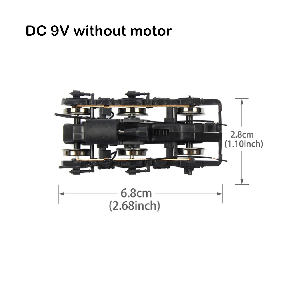 Ho Maßstab 1:87 Chassis Bogie  – Running Gear Vehicle Bewertung und Preis