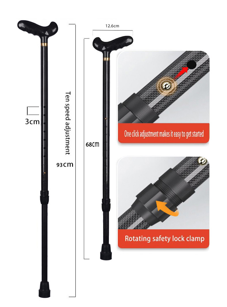 Ausziehbarer Carbon-Wanderstoc – Trekking Pole Carbon Bewertung und Preis