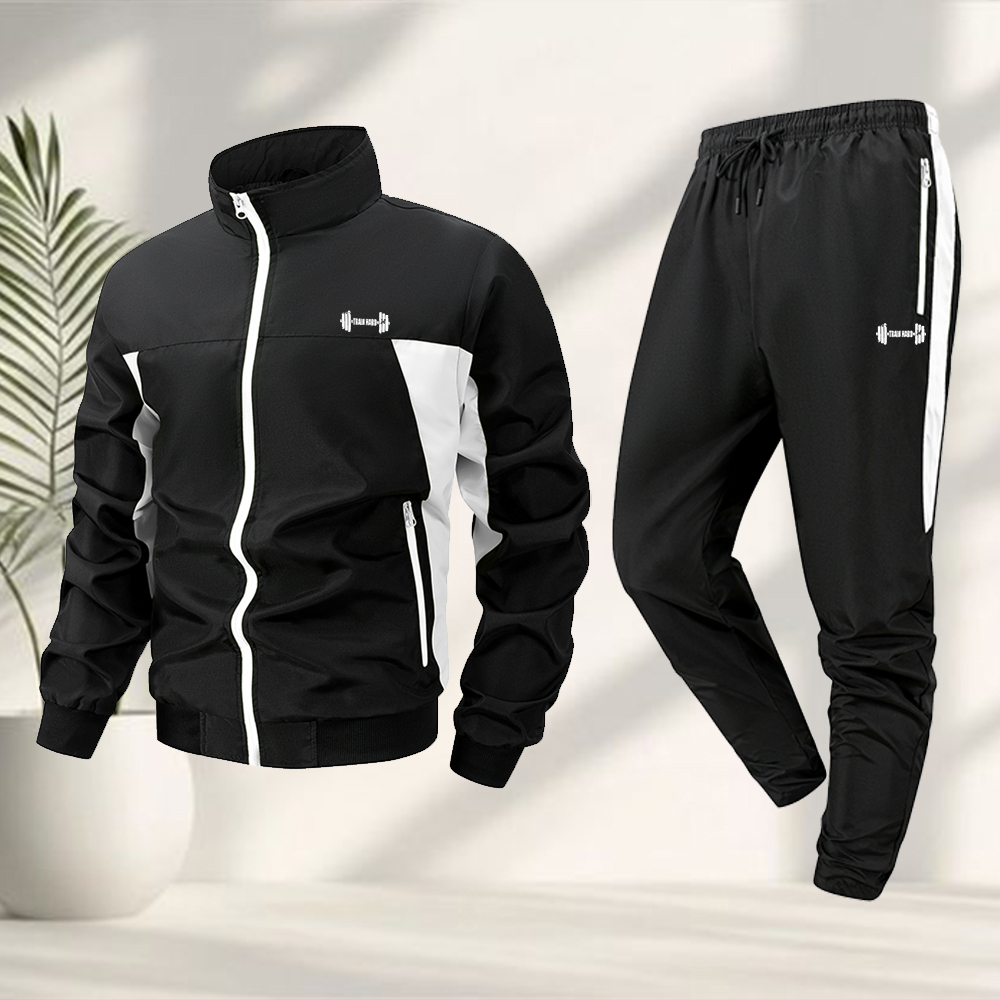 Trendiges Herren-Sportset mit  – Running Gear Jacket Bewertung und Preis