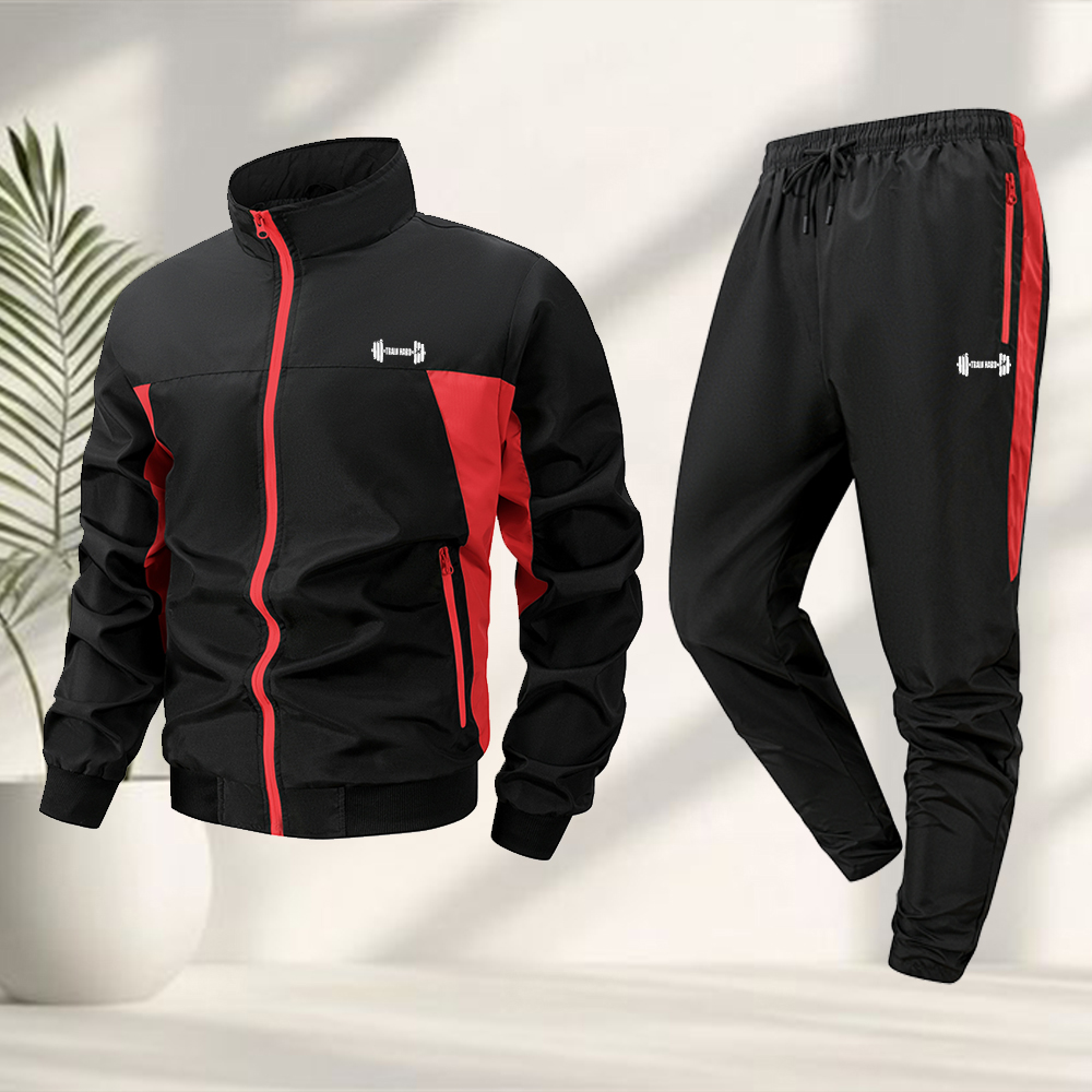 Trendiges Herren-Sportset mit  – Running Gear Jacket Bewertung und Preis