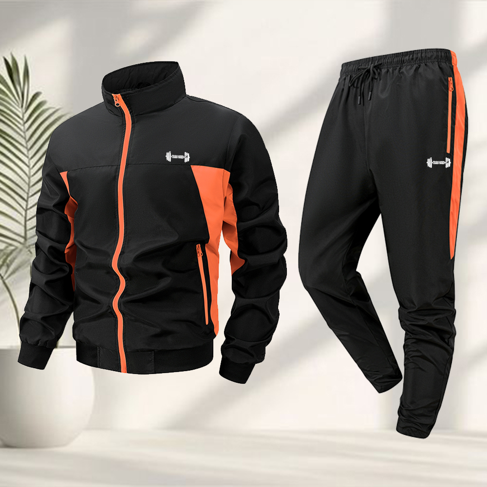 Trendiges Herren-Sportset mit  – Running Gear Jacket Bewertung und Preis