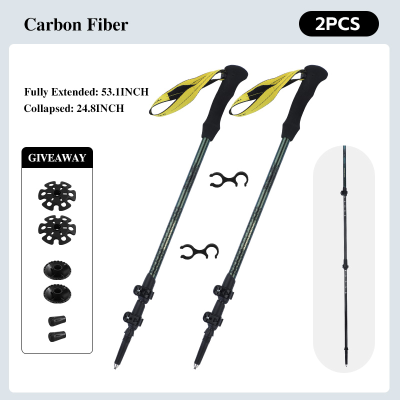 3K Carbonfaser-Wanderstock, dr – Trekking Pole Carbon Bewertung und Preis