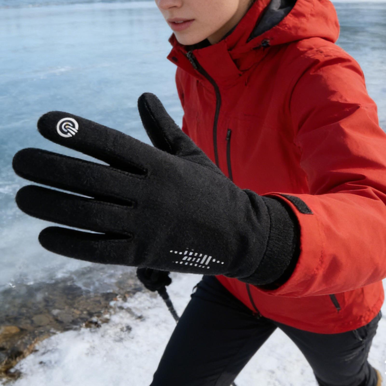 Vollfinger-Schneehandschuhe fü – Running Gear Winter Men Bewertung und Preis